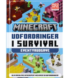 Alvilda Bøger|Bog - Minecraft - Udfordringer I Survival: Eventyrudgave