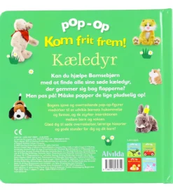 Alvilda Bøger>Bog - Pop-op - Kom Frit Frem - Kæledyr - DA