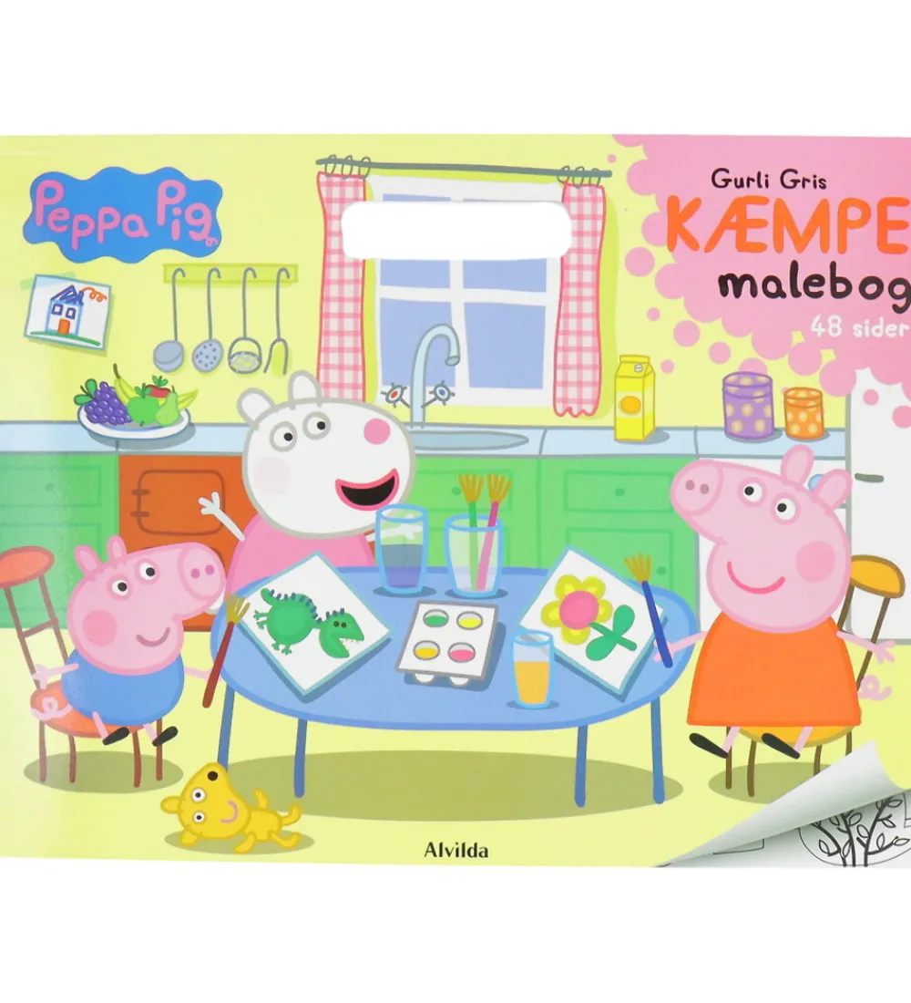 Alvilda Malebog|Malebog - 48 Sider - Gurli Gris
