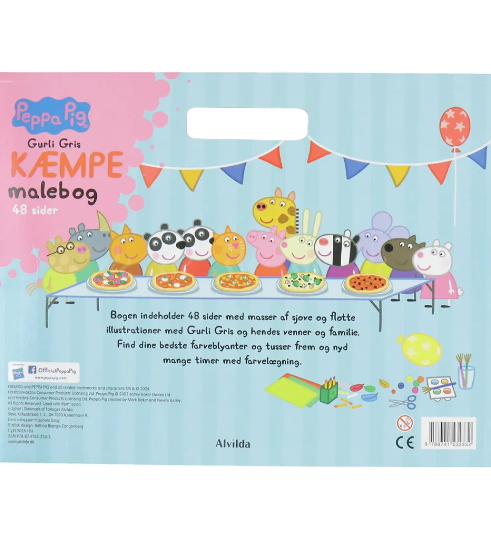 Alvilda Malebog|Malebog - 48 Sider - Gurli Gris
