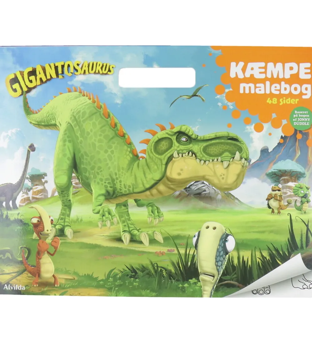 Alvilda Malebog>Malebog - 48 Sider - Gigantosaurus