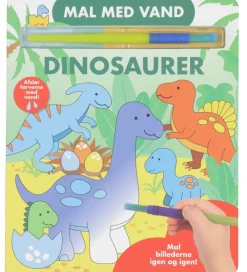 Alvilda Malebog>Malebog - Mal Med Vand - Dinosaurer