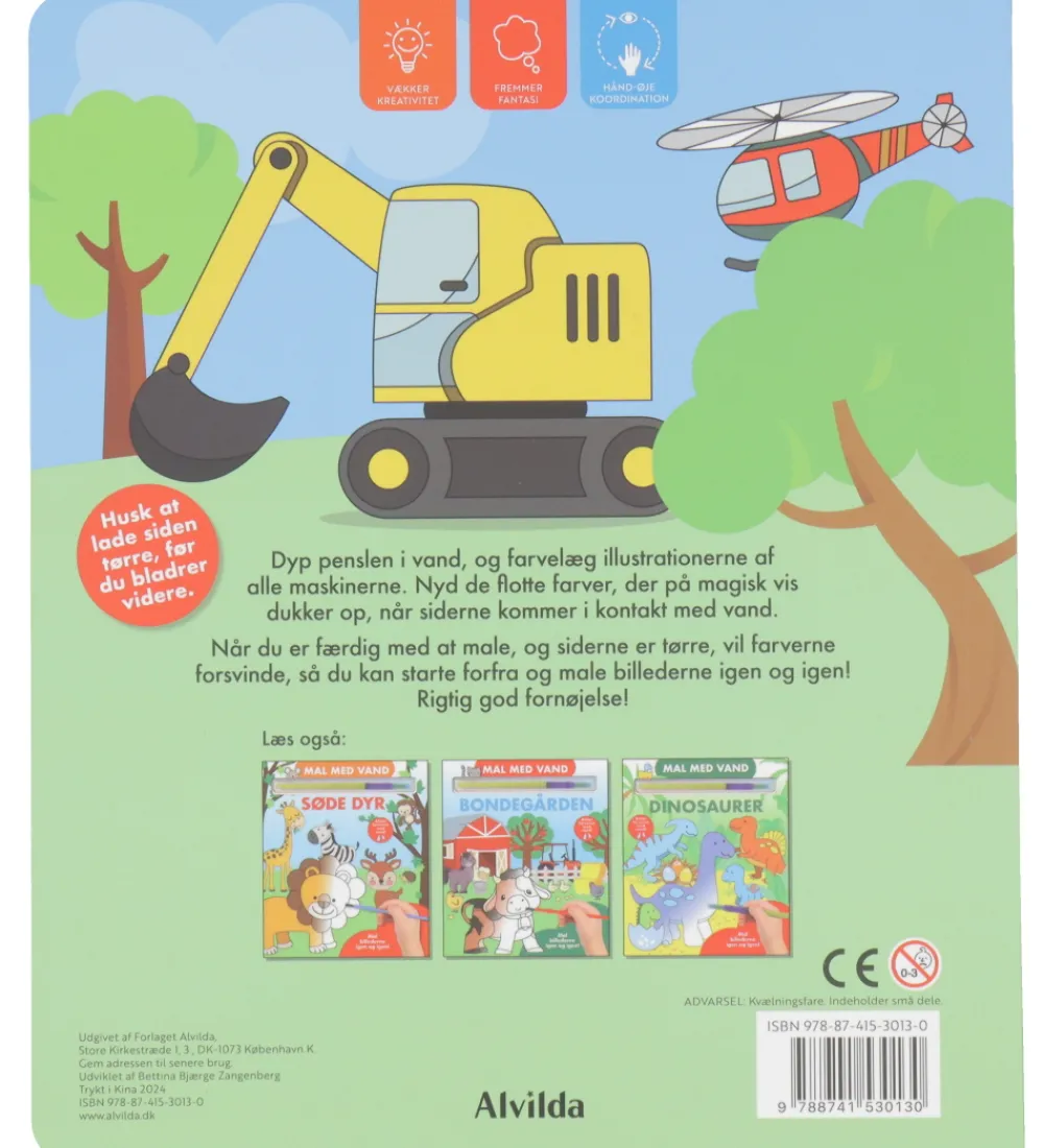 Alvilda Malebog>Malebog - Mal Med Vand - Maskiner