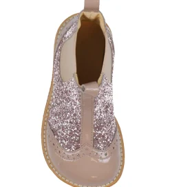 Angulus Støvler|Støvler - Chelsea - Faded Rose/Blossom Glitter