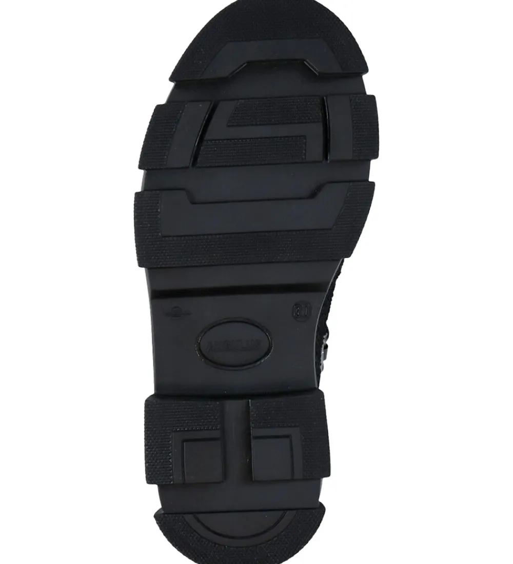Angulus Støvler>Støvler - Tex - Black Shine/Dark Grey