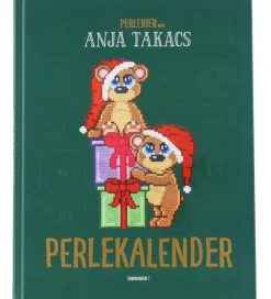Anja Takacs Bøger|Julekalender>Bog - Perlekalender - 24 Perleprojekter - Dansk