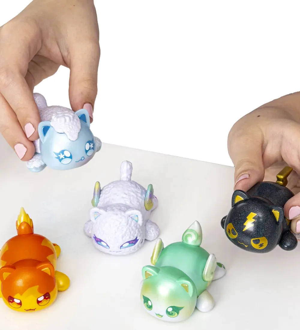 Aphmau Figurer|Legetøjsfigurer - Meemeow Metallic Edition - 5-pak