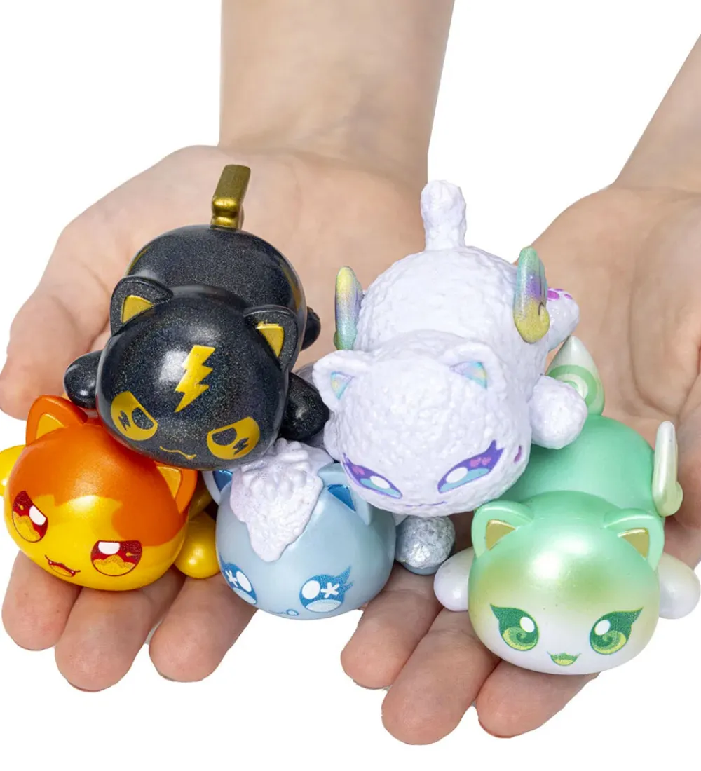 Aphmau Figurer|Legetøjsfigurer - Meemeow Metallic Edition - 5-pak