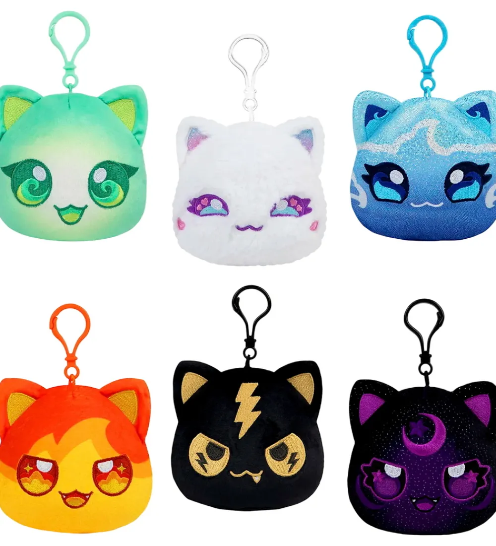 Aphmau Nøgleringe|Nøglering - Elemental Plush Clip-Ons In - Asst.