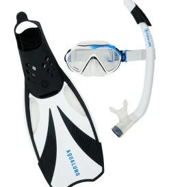 Aqua Lung Dykkermasker|Snorkling|Snorkelsæt - Adult - Compass - Black/White
