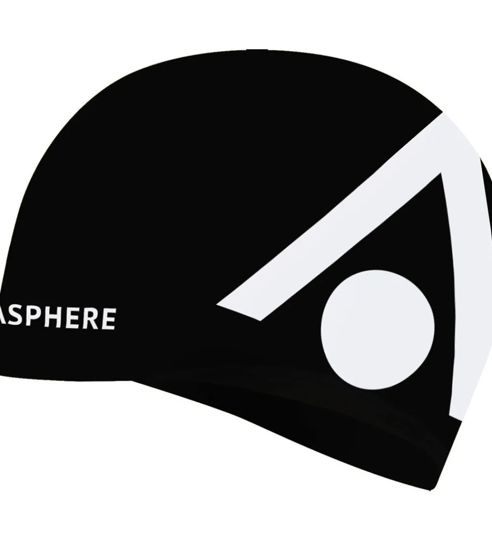 Aqua Sphere Badehætter>Badehætte - Tri Cap - Black White