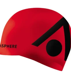 Aqua Sphere Badehætter>Badehætte - Tri Cap - Red Black