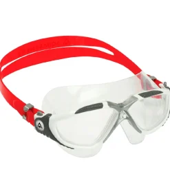 Aqua Sphere Dykkermasker|Snorkling|Dykkermaske - Vista Adult - Hvid/Rød