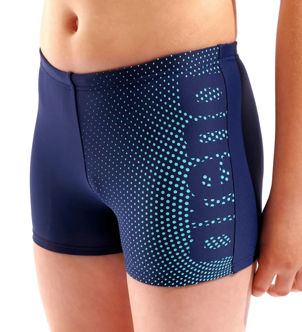 Børn Arena Svømmetøj|Svømning>Badebukser - Dim Light - Navy/Water