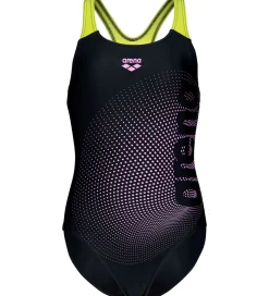 Børn Arena Svømmetøj|Svømning|Badedragt - Dim Light - Sort/Artic Lime
