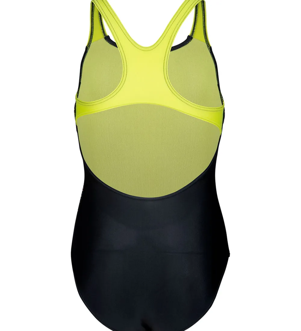 Børn Arena Svømmetøj|Svømning|Badedragt - Dim Light - Sort/Artic Lime