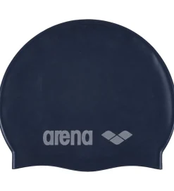 Arena Badehætter|Svømning|Badehætte - Classic Silicone JR - Denim/Silver