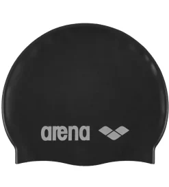 Arena Badehætter>Badehætte - Classic Silicone - Black/Silver