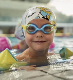 Arena Svømmebriller>Svømmebriller - Spider Kids - Clear Yellow/Lightblue