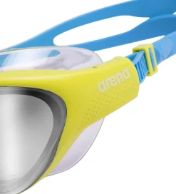 Arena Svømmebriller|Svømmebriller - The One Junior - Sølv/Soft Green/Blue Cosm