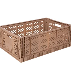 Aykasa Foldekasser|Bokse Og Kasser>Foldekasse - 60x40-22 cm - Maxi - Warm Taupe