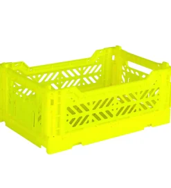 Aykasa Foldekasser|Bokse Og Kasser|Foldekasse - 27x17x11 cm - Mini - Neon Yellow