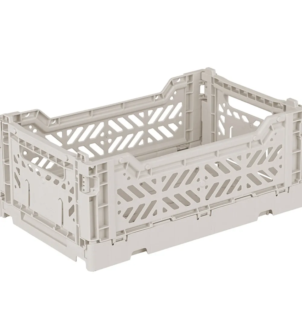 Aykasa Foldekasser|Bokse Og Kasser|Foldekasse - 27x17x11 cm - Mini - Light Gray