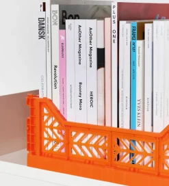 Aykasa Foldekasser|Bokse Og Kasser|Foldekasse - 40x30x15 cm - Midi - Neon Orange