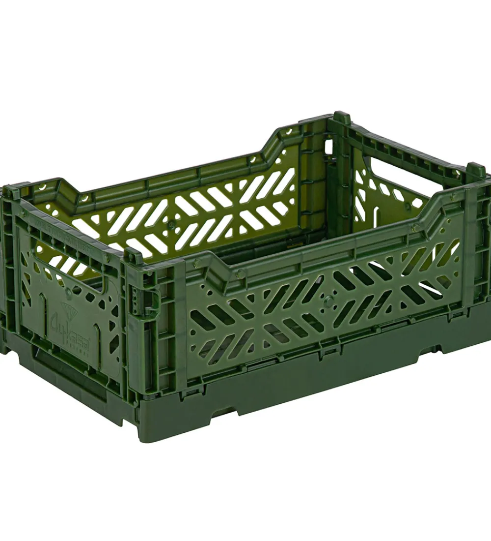 Aykasa Foldekasser|Bokse Og Kasser|Foldekasse - 27x17x11 cm - Mini - Khaki