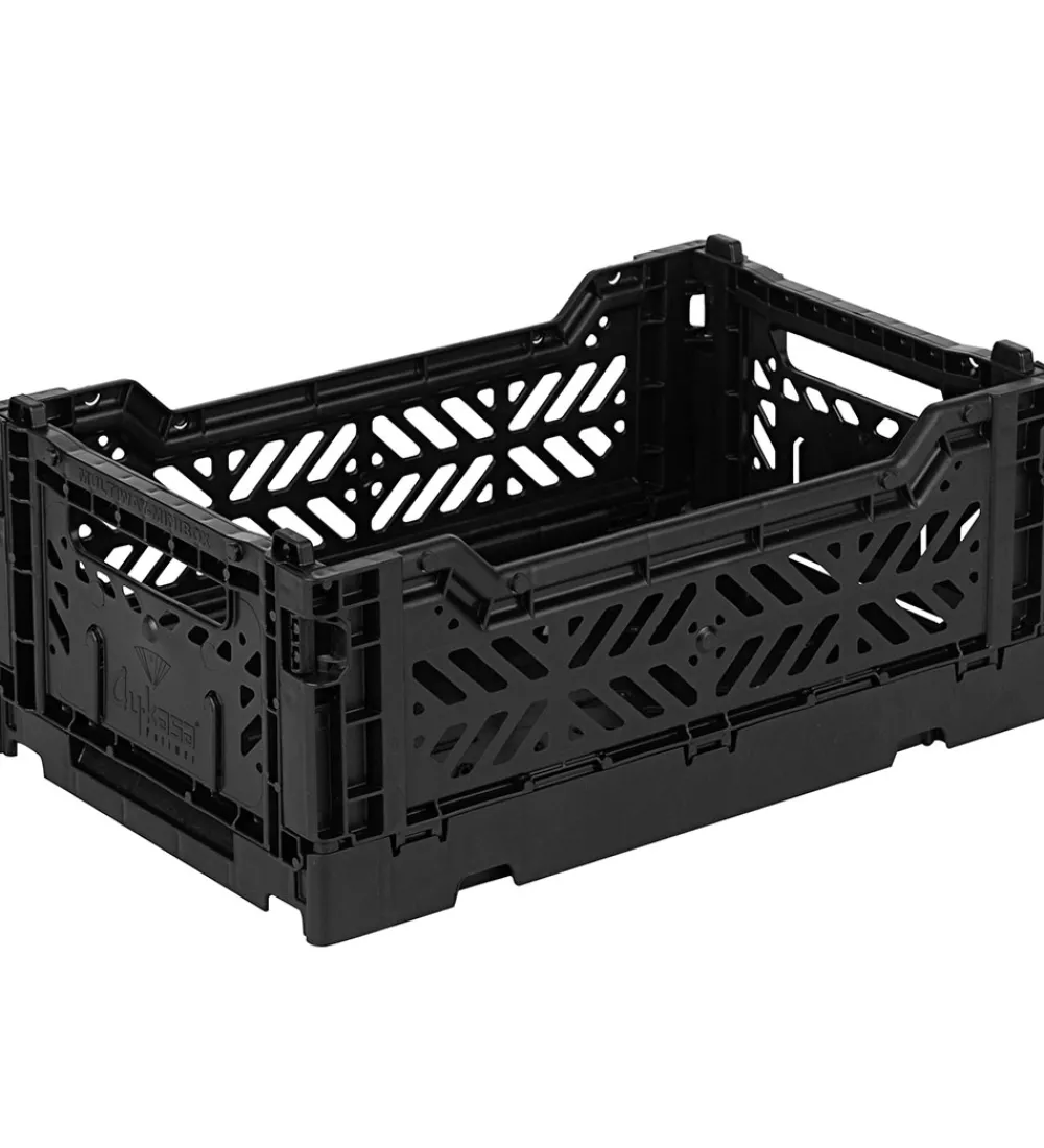 Aykasa Foldekasser|Bokse Og Kasser|Foldekasse - 27x17x11 cm - Mini - Sort