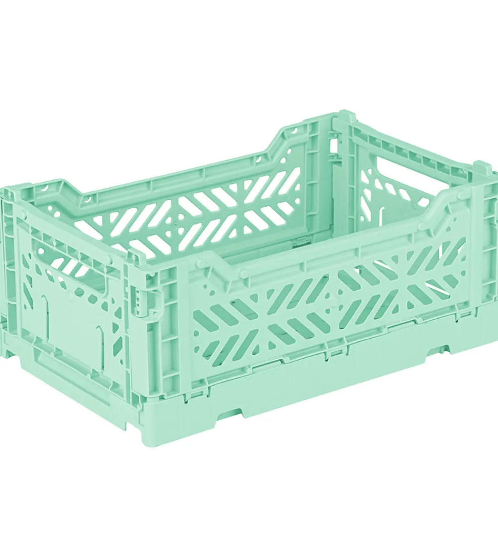 Aykasa Foldekasser|Bokse Og Kasser|Foldekasse - 27x17x11 cm - Mini - Warm Mint