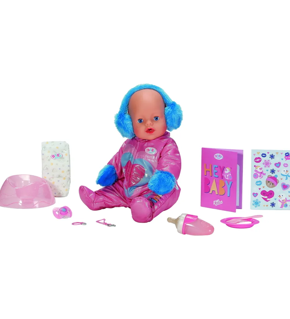 BABY born Dukker Og Tilbehør|Dukke - Emma - 43 cm - 10 Funktioner