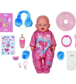 BABY born Dukker Og Tilbehør|Dukke - Emma - 43 cm - 10 Funktioner