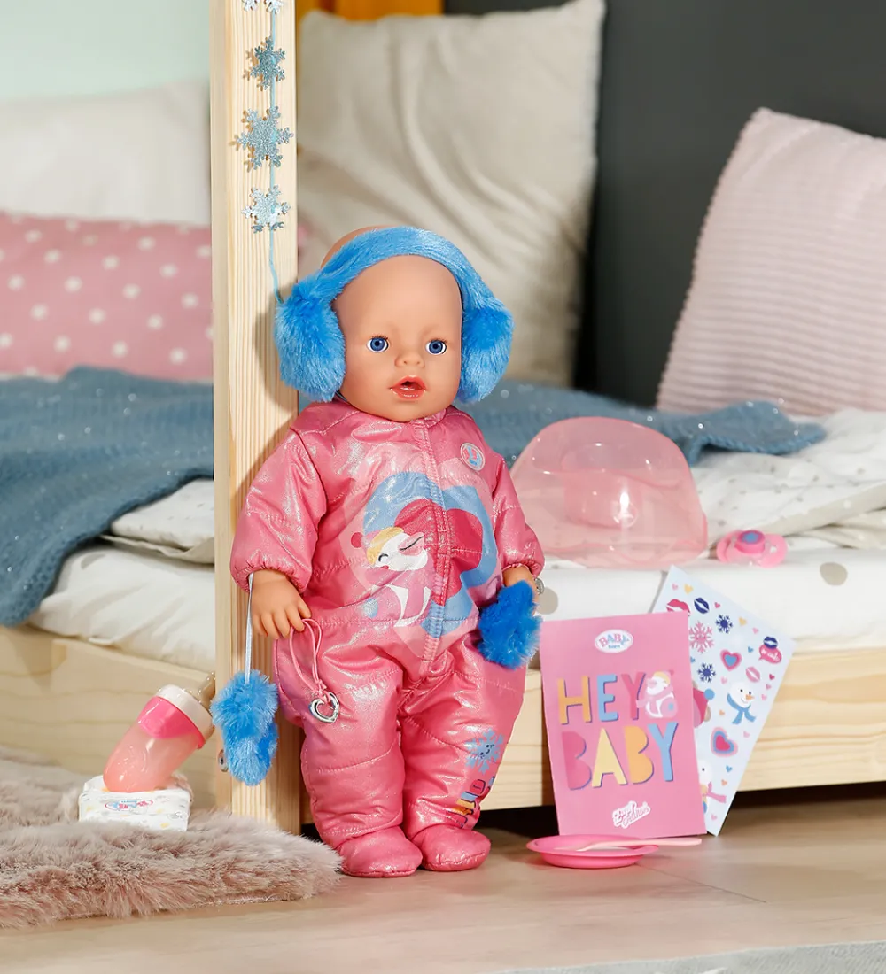 BABY born Dukker Og Tilbehør|Dukke - Emma - 43 cm - 10 Funktioner