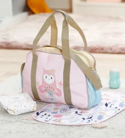 BABY born Dukker Og Tilbehør|Dukketilbehør - Dukkepusletaske m. Blomster - 4 Dele