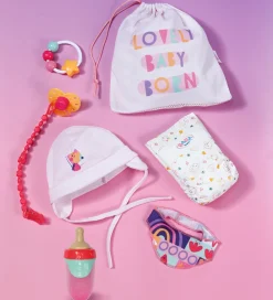 BABY born Dukker Og Tilbehør>Dukketilbehør - Nyfødt Sæt - 7 Dele