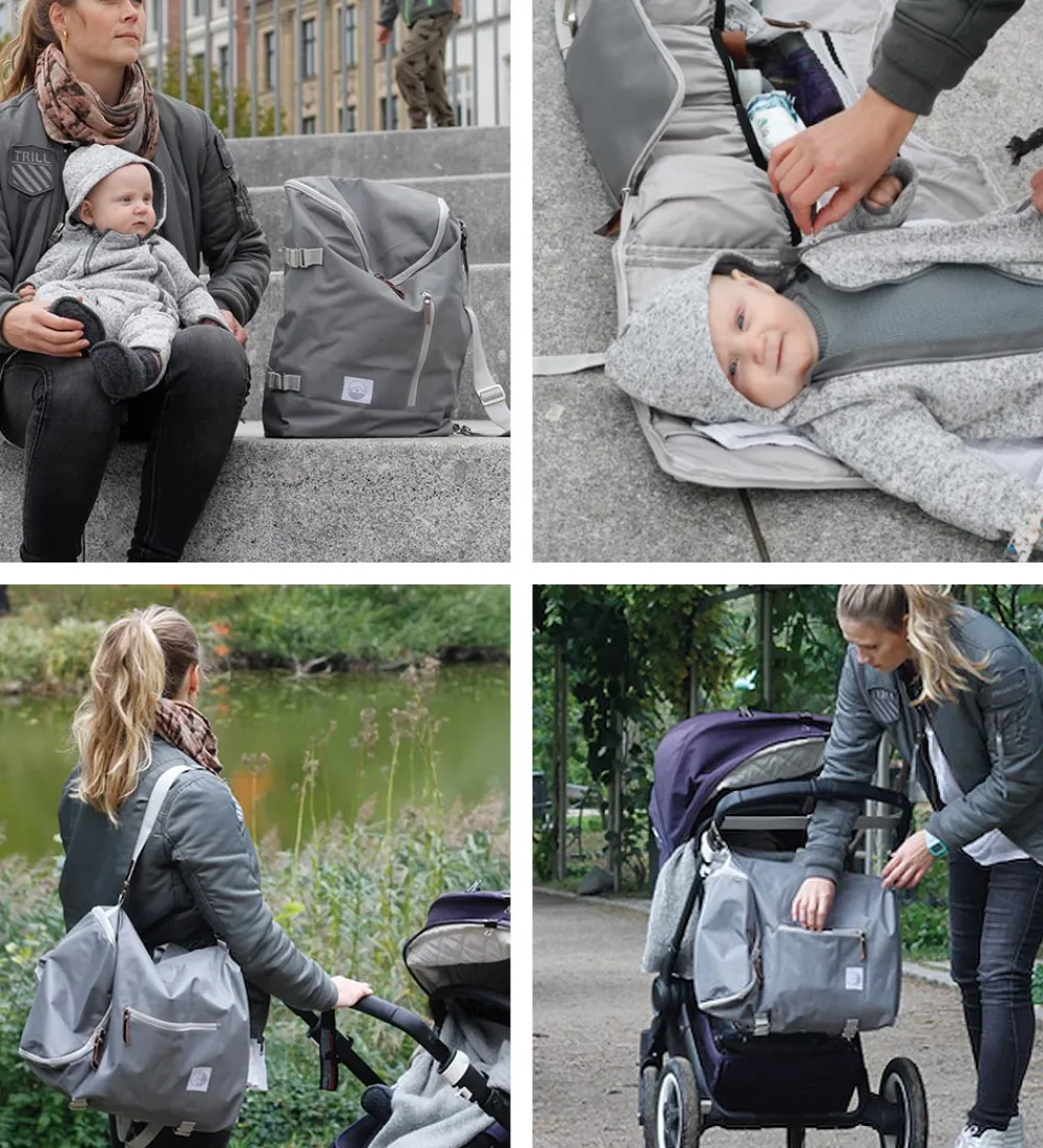 Baby Dreamer Pusletasker|Pusletaske - Grå