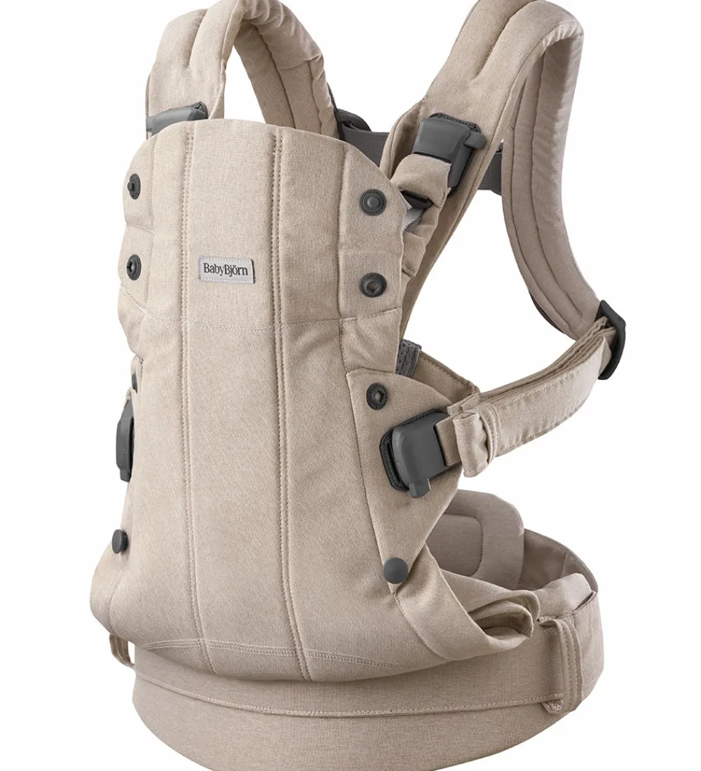 BabyBjörn Bæreseler &Amp; Vikler>Bæresele - Harmony - Vævet Melange - Lys Beige