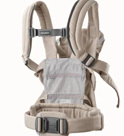 BabyBjörn Bæreseler &Amp; Vikler>Bæresele - Harmony - Vævet Melange - Lys Beige