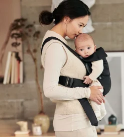 BabyBjörn Bæreseler &Amp; Vikler>Bæresele - Mini - Vævet - Black