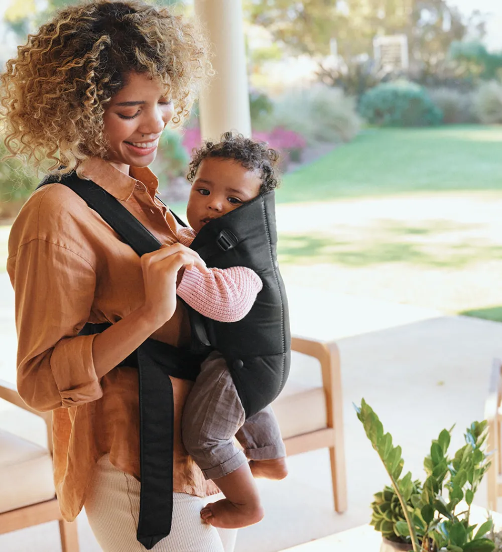 BabyBjörn Bæreseler &Amp; Vikler>Bæresele - Mini - Vævet - Black