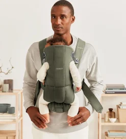 BabyBjörn Bæreseler &Amp; Vikler></noscript>Bæresele - Mini - Vævet - Mørkegrøn