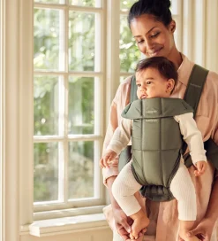 BabyBjörn Bæreseler &Amp; Vikler></noscript>Bæresele - Mini - Vævet - Mørkegrøn