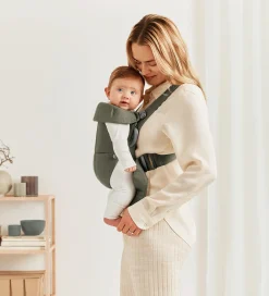 BabyBjörn Bæreseler &Amp; Vikler></noscript>Bæresele - Mini - Vævet - Mørkegrøn