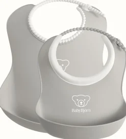 BabyBjörn Hagesmække|Hagesmæk - 2-pak - Grå