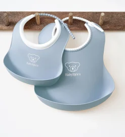 BabyBjörn Hagesmække>Hagesmæk - 2-pak - Pastelblå