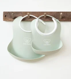 BabyBjörn Hagesmække|Hagesmæk - 2-pak - Pastelgrøn