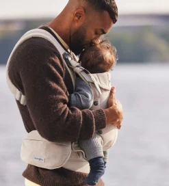 BabyBjörn Opbevaring|Bæreseler &Amp; Vikler></noscript>Lommer til Bæresele - Vævet Melange - Lys Beige