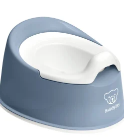 BabyBjörn Potter Og Toilethjælp>Potte - Gråblå/Hvid