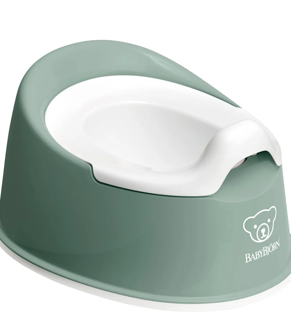 BabyBjörn Potter Og Toilethjælp>Potte - Grågrøn/Hvid
